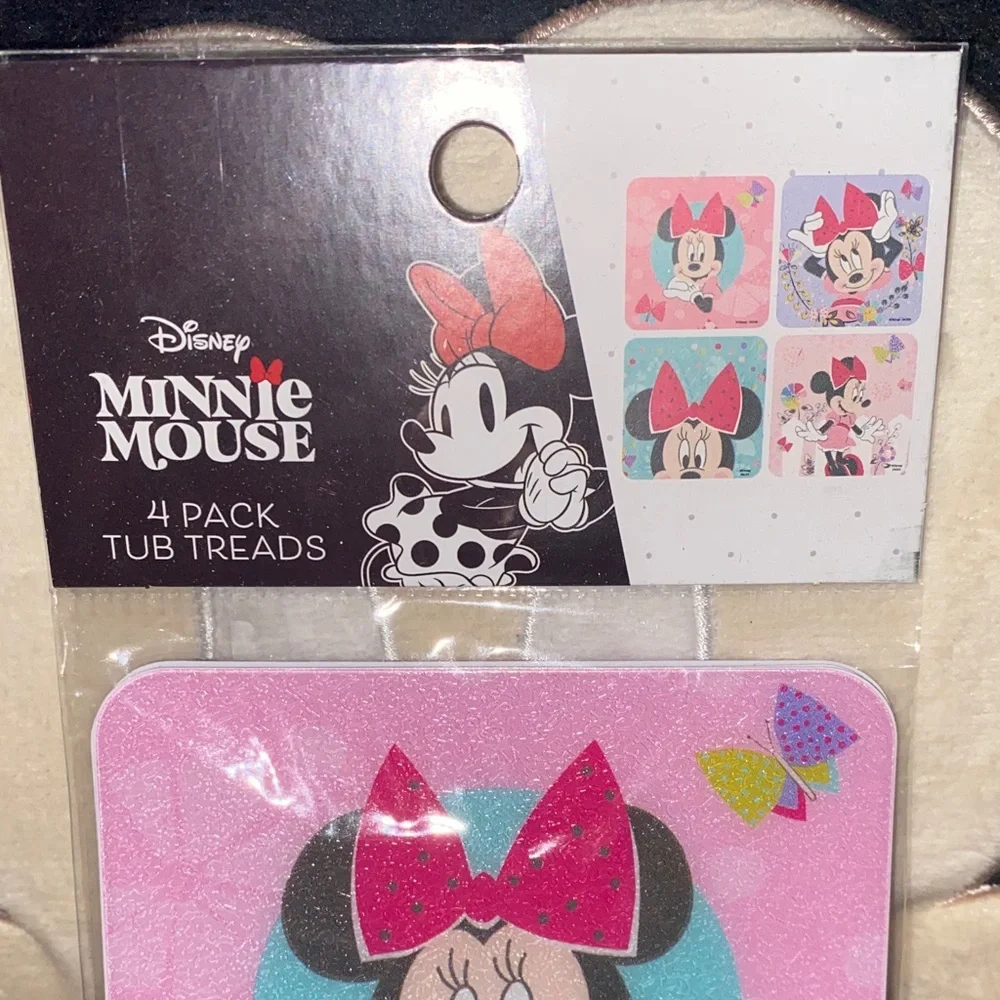 3/$20 bundle Disney Minnie Mouse Tub Treads